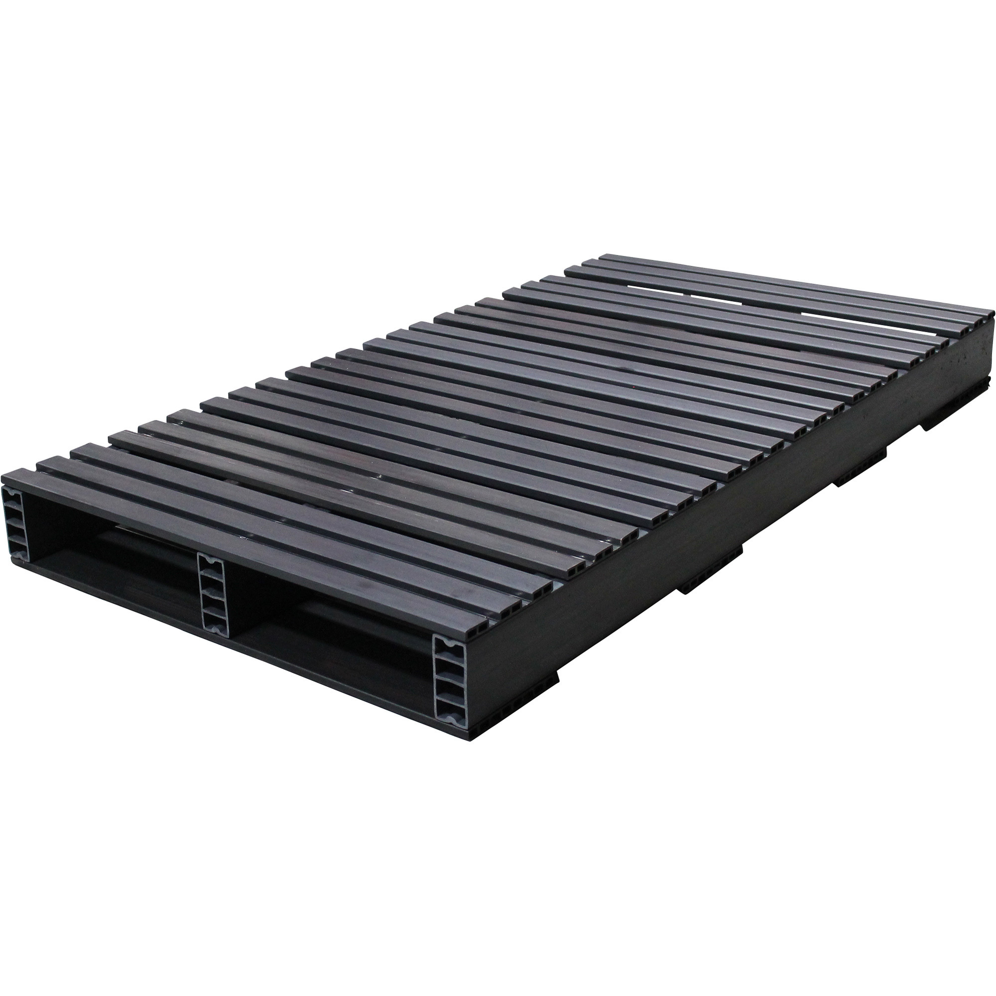 Jifram Extrusions Recycled Plastic Mattress Pallet with 2-Way Entry, 51.5in. x  27in., Model# 05000268